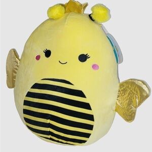 Kellytoy Squishmallows 11" Sunny  Bumblebee 2022 Key Chain included Plush Rare